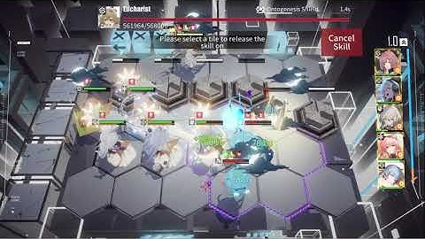 GFL Neural Cloud Vulnerability Check 4 with 1 Team (Kuro/Hubble/Angela/Croque/Persi) Low Investment