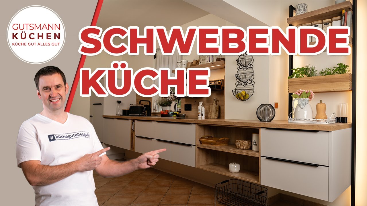 Schwebende Küche mit Stil: Moderne Planung & Designideen für offene ...