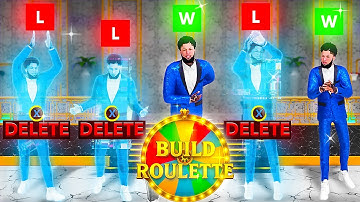 NBA 2K25 BUILD ROULETTE! 1 LOSS = 1 BUILD DELETED on NBA 2K25!