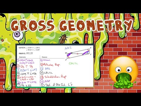 Gross Geometry: Two-Column Proof: A Triangle Proof Using CPCTC