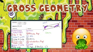 Gross Geometry: Two-Column Proof: A Triangle Proof Using CPCTC