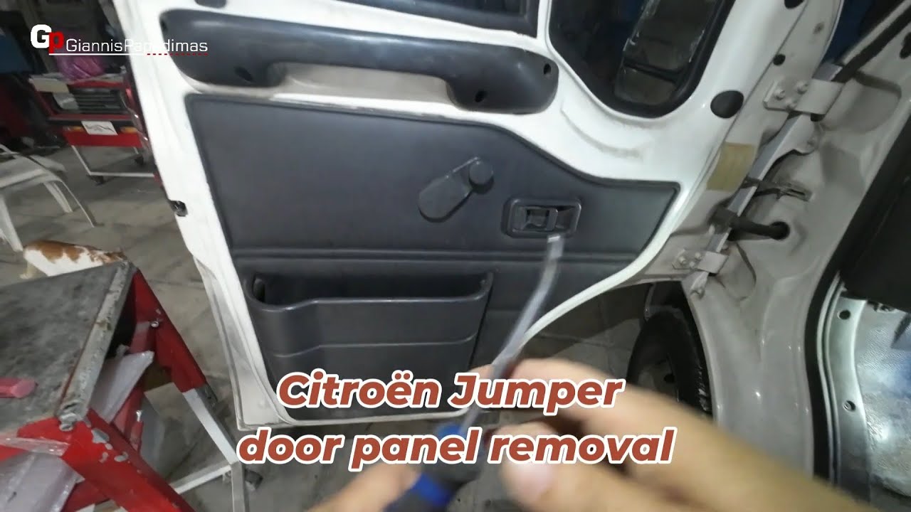 Citroën Jumper/ Fiat Ducato /Peugeot Boxer door panel removal - YouTube