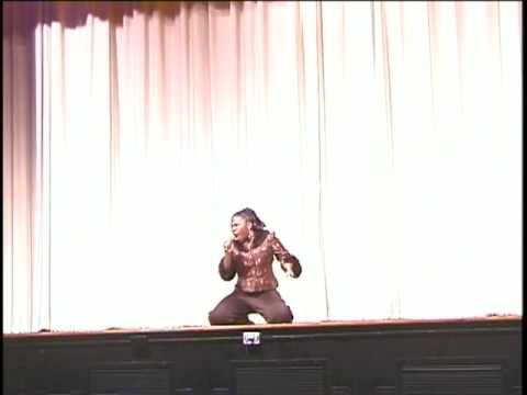 Raven Tillman Lip Sing Contest Lincoln Park High S...