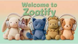 [𝐙𝐨𝐨𝐭𝐢𝐟𝐲🐾] press play! 💚 meet the 5 fluffy 3D companions behind your new favorite cozy station