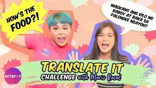 Hotspot 2018 Episode 1460: Translate It Challenge with Maris Racal