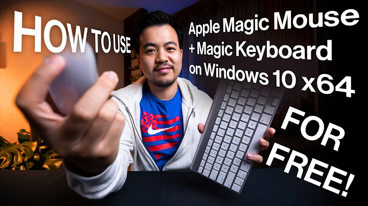 FREE! Use WIN10 & APPLE MAGIC MOUSE scrolling + MAGIC KEYBOARD with Function keys for free
