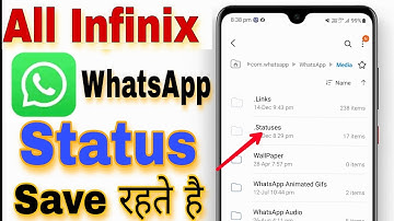 How to save whatsapp status in infinix | Infinix Users