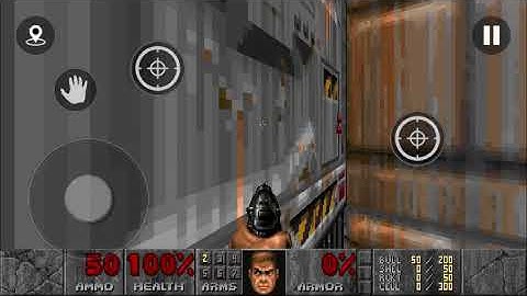 Doom (1993) iPhone edition hangar speedrun Any% WR - 00:13:46
