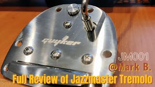 This Jazzmaster Bridge FIXES Everything - Guyker JM001 Review by MarkB Guitar