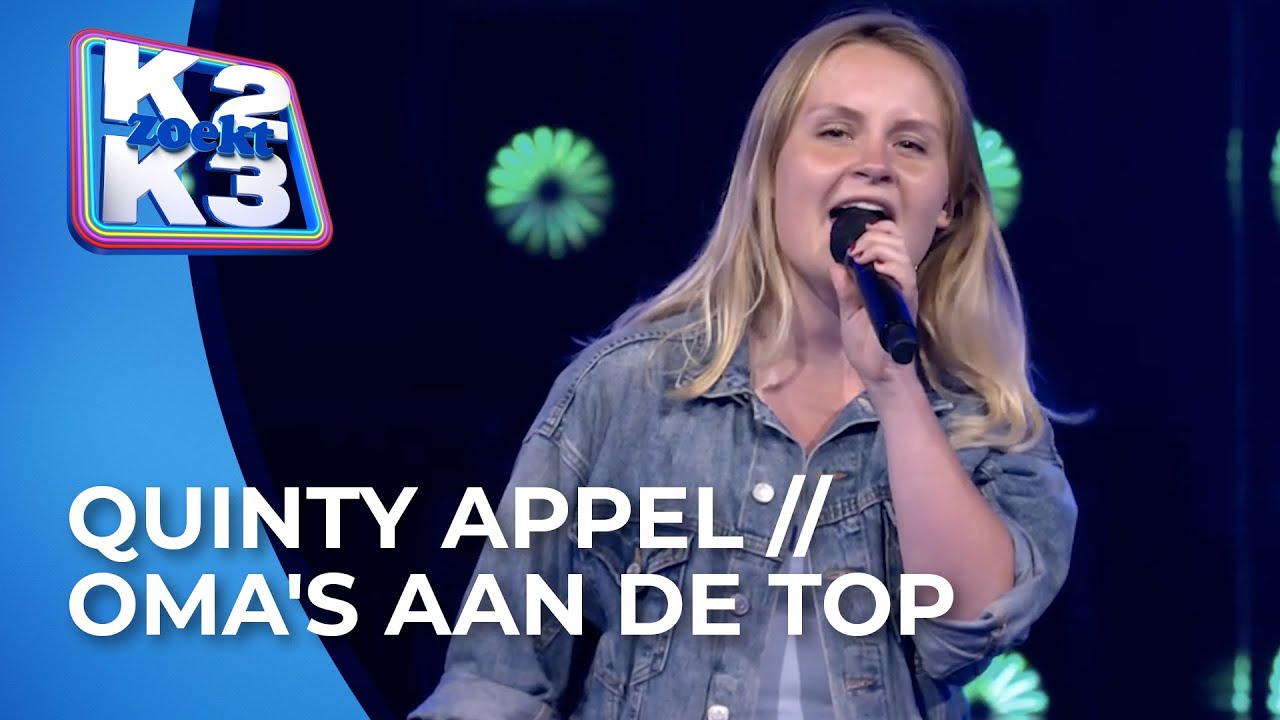 Quinty Appel // Oma's aan de top // audities | K2 zoekt K3 - YouTube