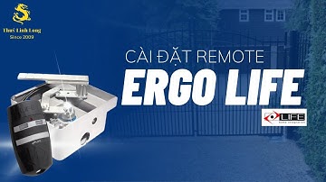 Hướng dẫn cài Remote cổng âm sàn ERGO LIFE 100% nhập khẩu Ý