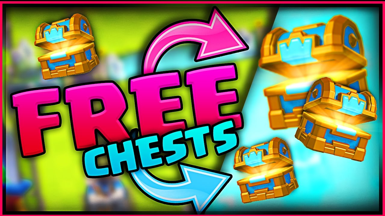 FREE CROWN CHESTS!! • Clash Royale YouTube