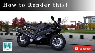 How to do a realistic render in Autodesk Maya | Arnold