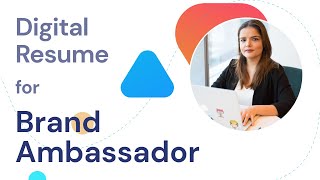 How to Write a Great Brand Ambassador Resume  - The Best Resume Builder in 2023