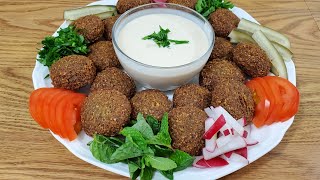 طريقة تحضير الفلافل المقرمشة الناجحة بكل الخطوات والتفاصيل  Best Homemade Falafel Recipe Ever