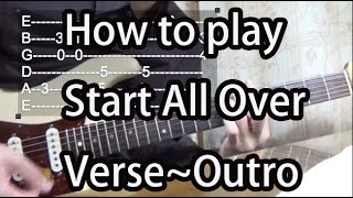 Vídeo de Start All Over