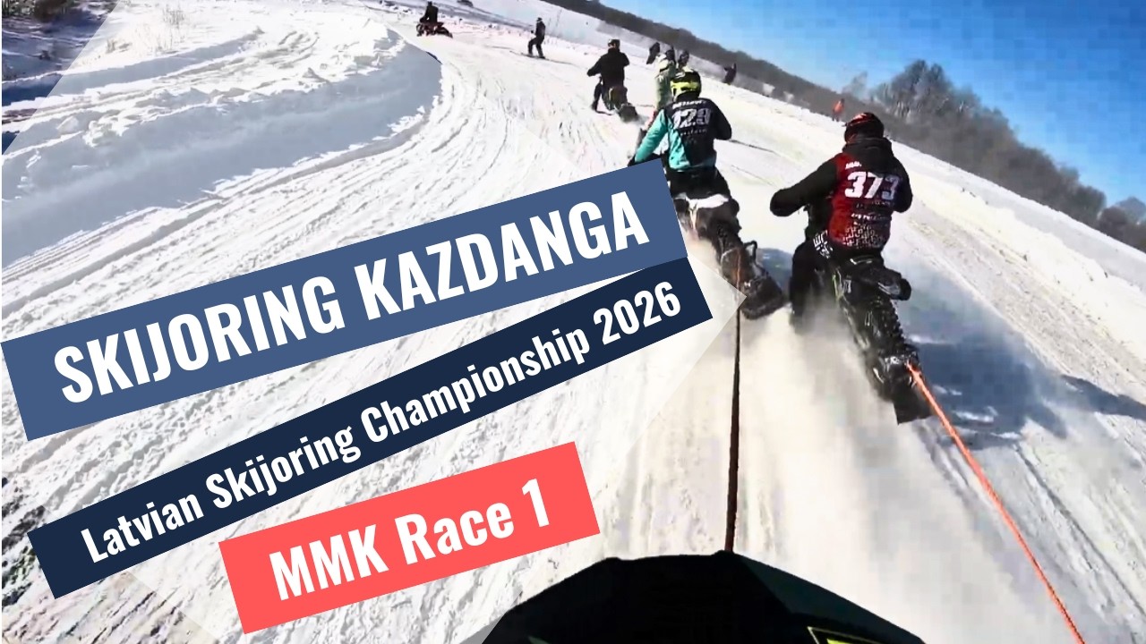 Skijoring Kazdanga  MMK Race 1