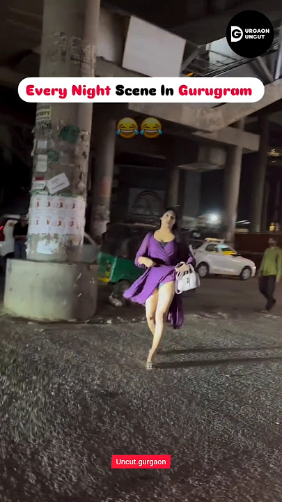 Every Night Scene In Gurgaon #gurgaon #shorts #short #yt #ytshorts #shortsfeed #viral