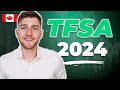 How to invest in a tfsa in 2024 new 7000 limit  investing for beginners