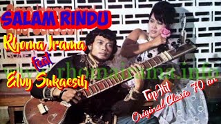 SALAM RINDU - Rhoma Irama Feat Elvy Sukaesih - Top jadul '70 an - Musik video lirik