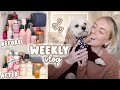 the prep begins & a haircare declutter…😍 weekly vlog + organise with me!