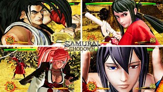 Samurai Shodown - All Ultimate / All Super Special Moves / All Characters