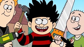 Information Homemade Waterslide! | Dennis the Menace and Gnasher | Episode Compilation! | S04 E42-44 | Beano Update