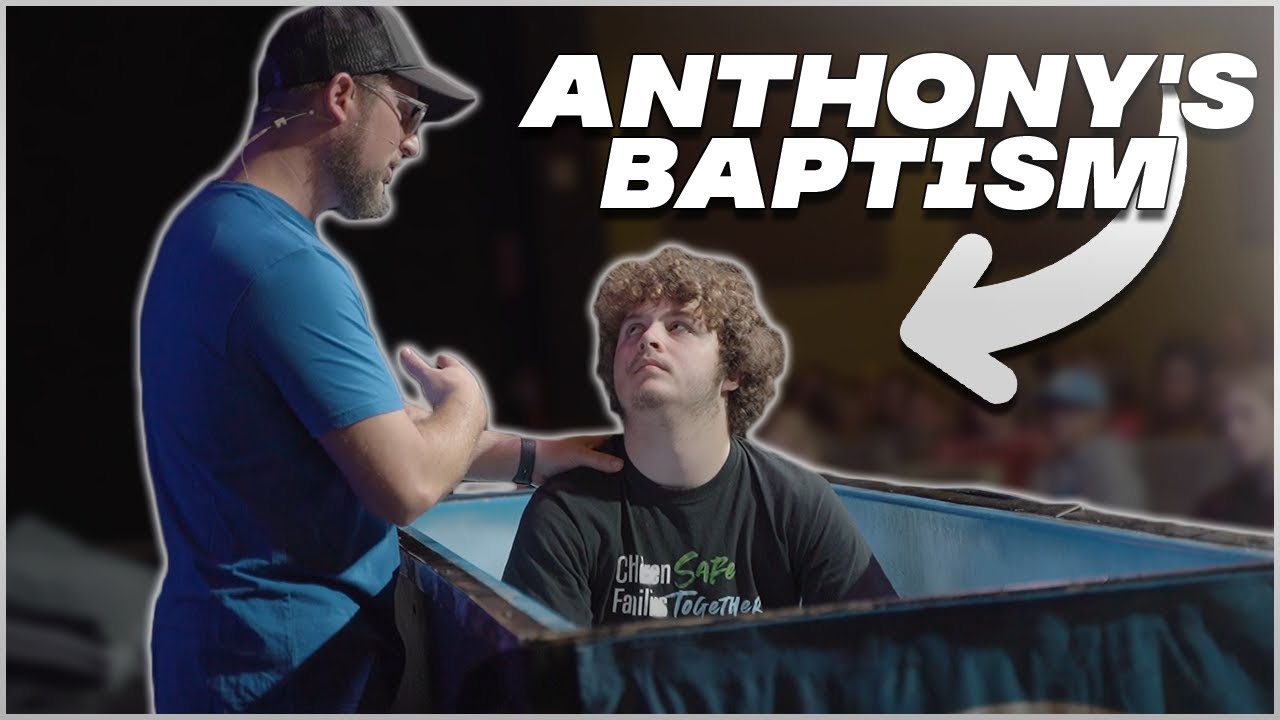 ANTHONY SURPRISED FAMILY WITH BAPTISM
