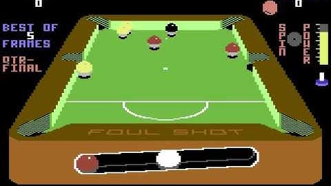 American 3D Pool - C64