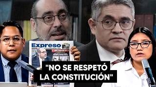 "¡NUEVAS ELECCIONES!" COMENTARIO DE ALTUVE - JOSÉ DOMINGO PÉREZ: ¿ACTOR POLÍTICO?