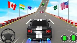 🔥 New Game Muscle Car Stunts Game | Extreme Car Racing Gameplay screenshot 1