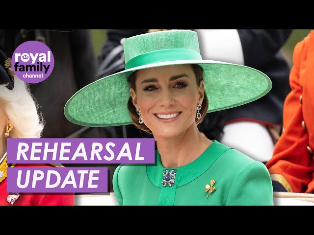 Princess Kate to Miss Trooping the Colour Rehearsals class=