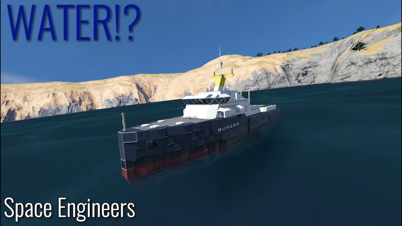 Space Engineers Workshop - New Water Mod - YouTube