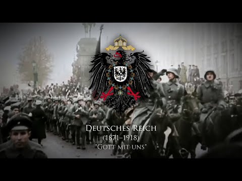 German Empire (1871–1918) Military Song "Morgen marschieren wir" (+ English Sub)