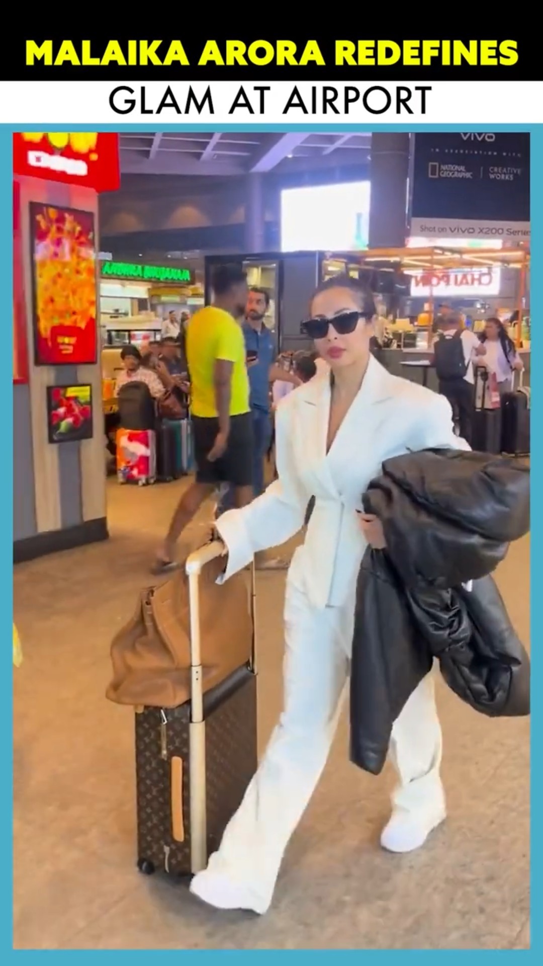 Actress Malaika Arora Exudes Glamour As She Is Snapped At The Airport #shorts