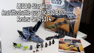 Review LEGO Angiffsshuttle aus The Bad Batch (Star Wars Set 75314)