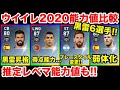 ウイイレ2020速報！黒雷6選手の能力値比較&推定レベマ能力値紹介！【ウイイレ2020】