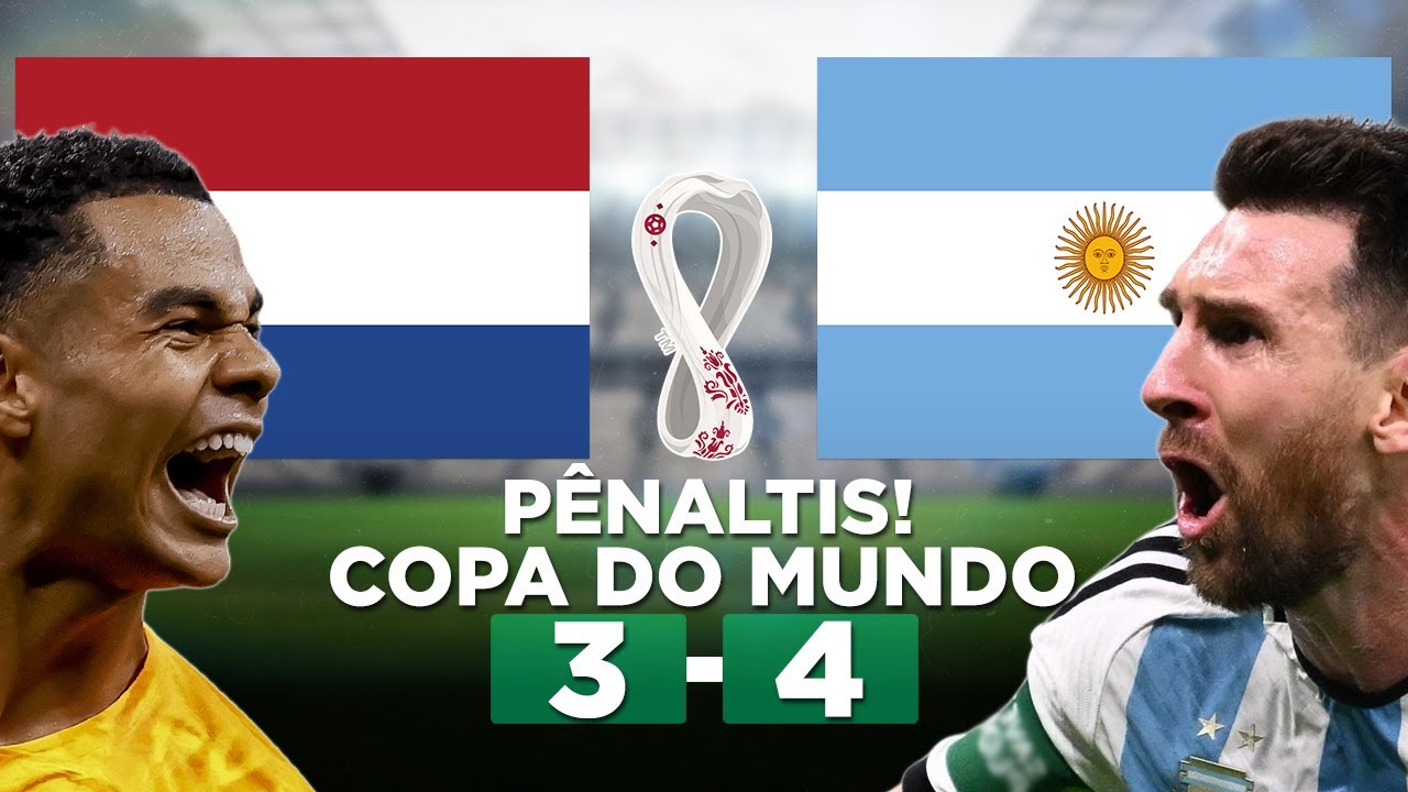 Argentina pega Holanda nas quartas de final da Copa do Mundo 2022 - PP