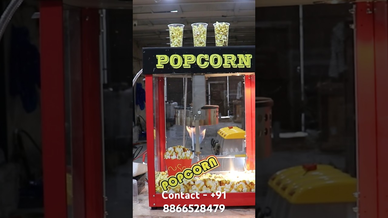 Automatic Gas Popcorn Machine| We deliver worldwide. 