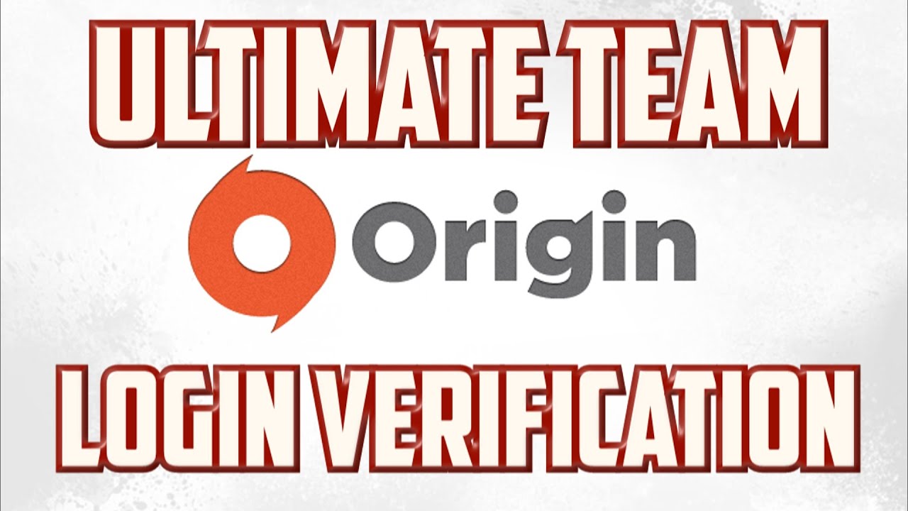 Turn on Origin / FUT Account Login verification