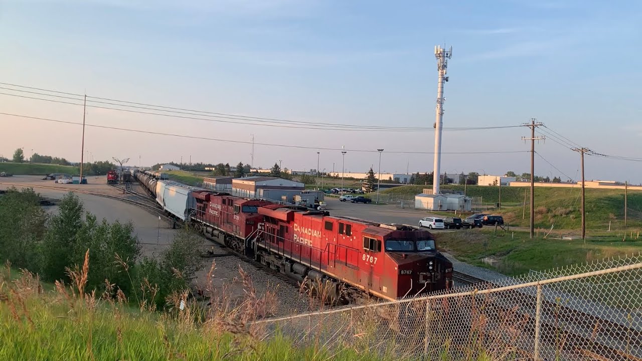 419 - CP 8767S @ Mile 2.8, CPKC Leduc Subdivision (Red Deer, AB)