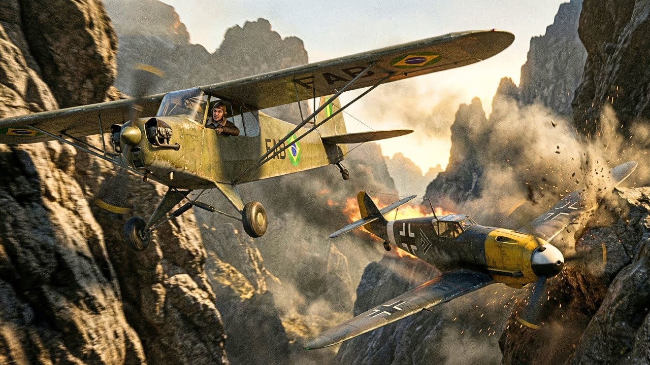 Os Alemães Duvidaram Mas o Teco-Teco Brasileiro HUMILHOU a Luftwaffe