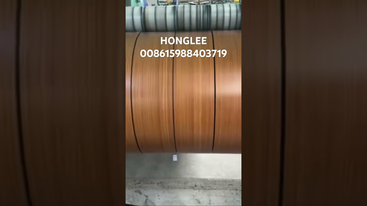 wooden PPGI coils                Prepainted galvanized steel coils