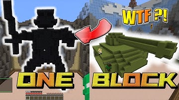 ONLY 1 BLOCK CHALLENGE !!!【Minecraft BuildBattle】7%