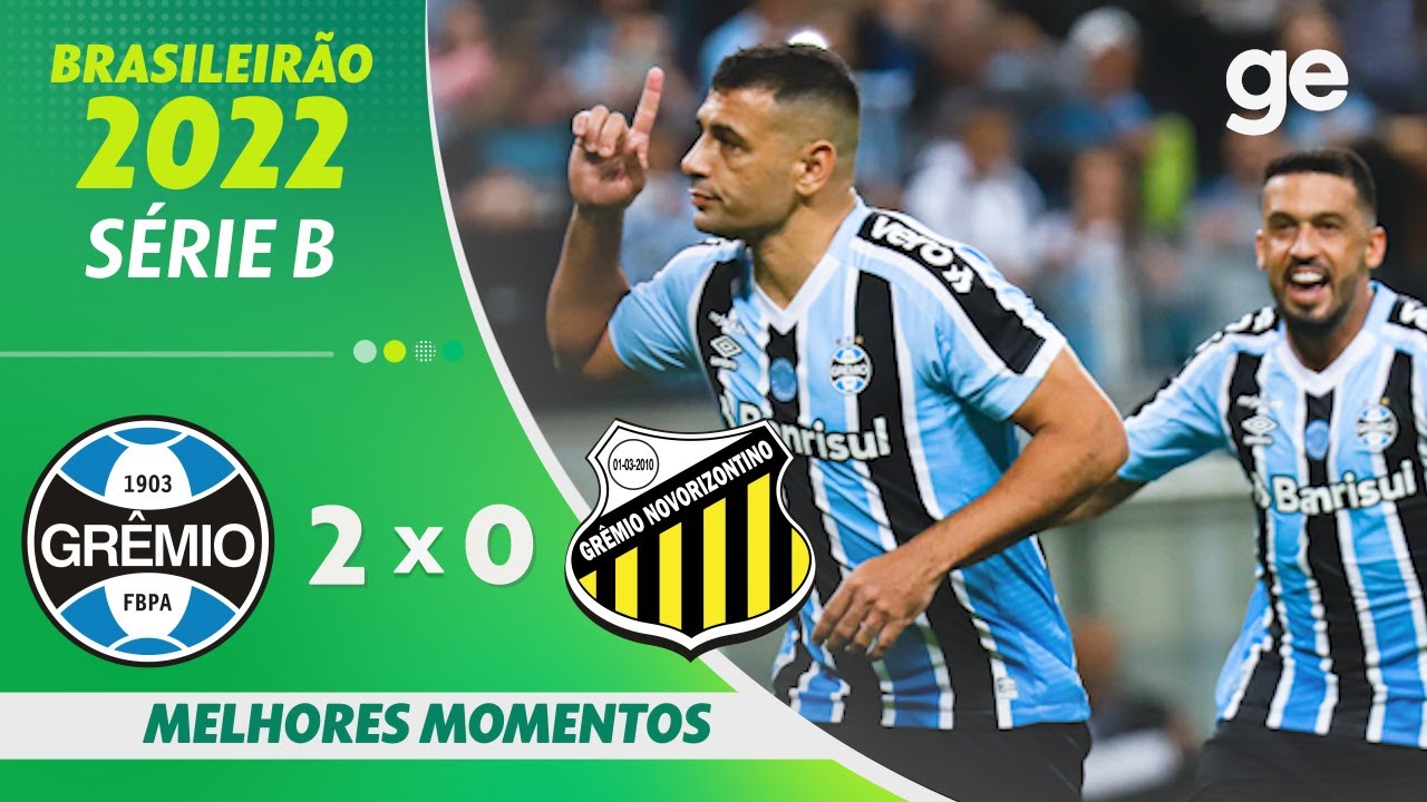 NOVORIZONTINO 2 X 0 GRÊMIO, MELHORES MOMENTOS, 30ª RODADA BRASILEIRÃO  SÉRIE B 2022