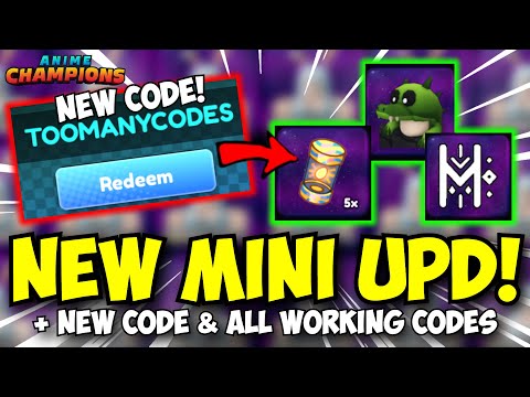 ANOTHER NEW CODE + NEW MINI UPDATE! 