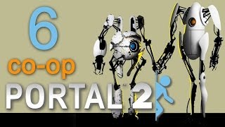 Portal 2 co op Прохождение игры на русском Кооператив #6