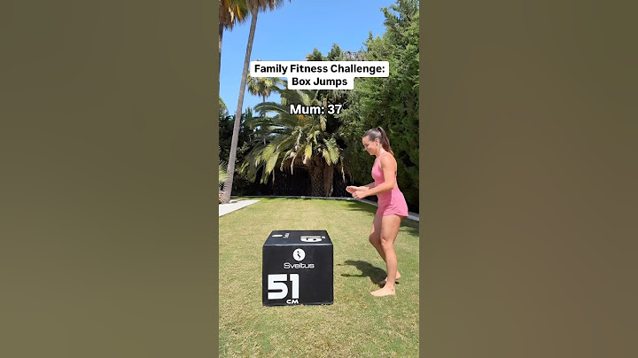Family Fitness Challenge: Box Jumps 💪