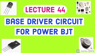 Base Driver circuits of Power BJT|| Types of Base Driver Circuits | Power Electronics Lecture Series screenshot 2