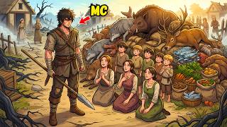 Reborn in a Cursed Village I Awakened Hunting Skills to Feed My Starving Wife and Daughter